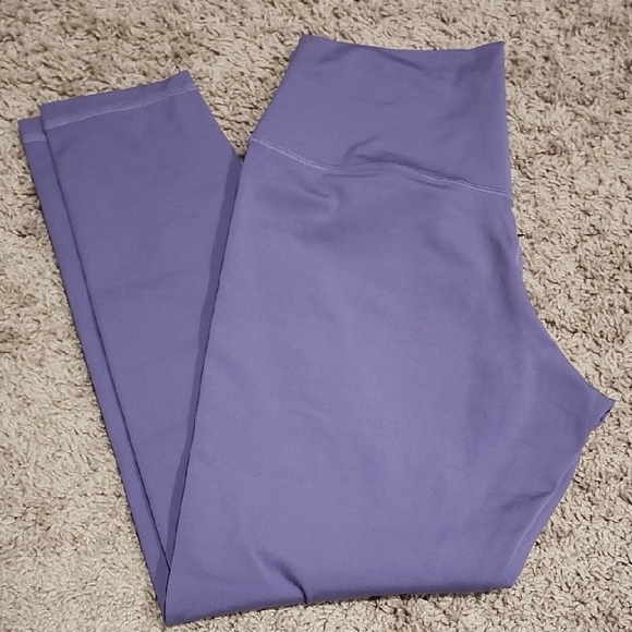 Yunoga Pants - Purple High-Waisted Leggings